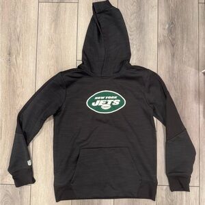 Team Apparel- boys heather grey- NY Jets  sweatshirt. Size XL.